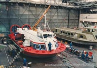 AP1-88 hovercraft during construction